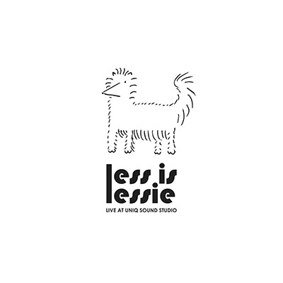 Okładka płyty zespołu Less is Lesse o tytule Live nagrana w unIQ Studio